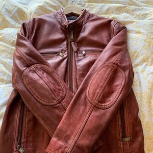 Andrew Marc men’s leather jacket